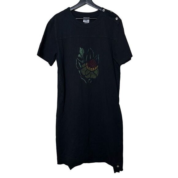 Y2K CMI Flower Shirt Dress XL - Picture 1 of 5